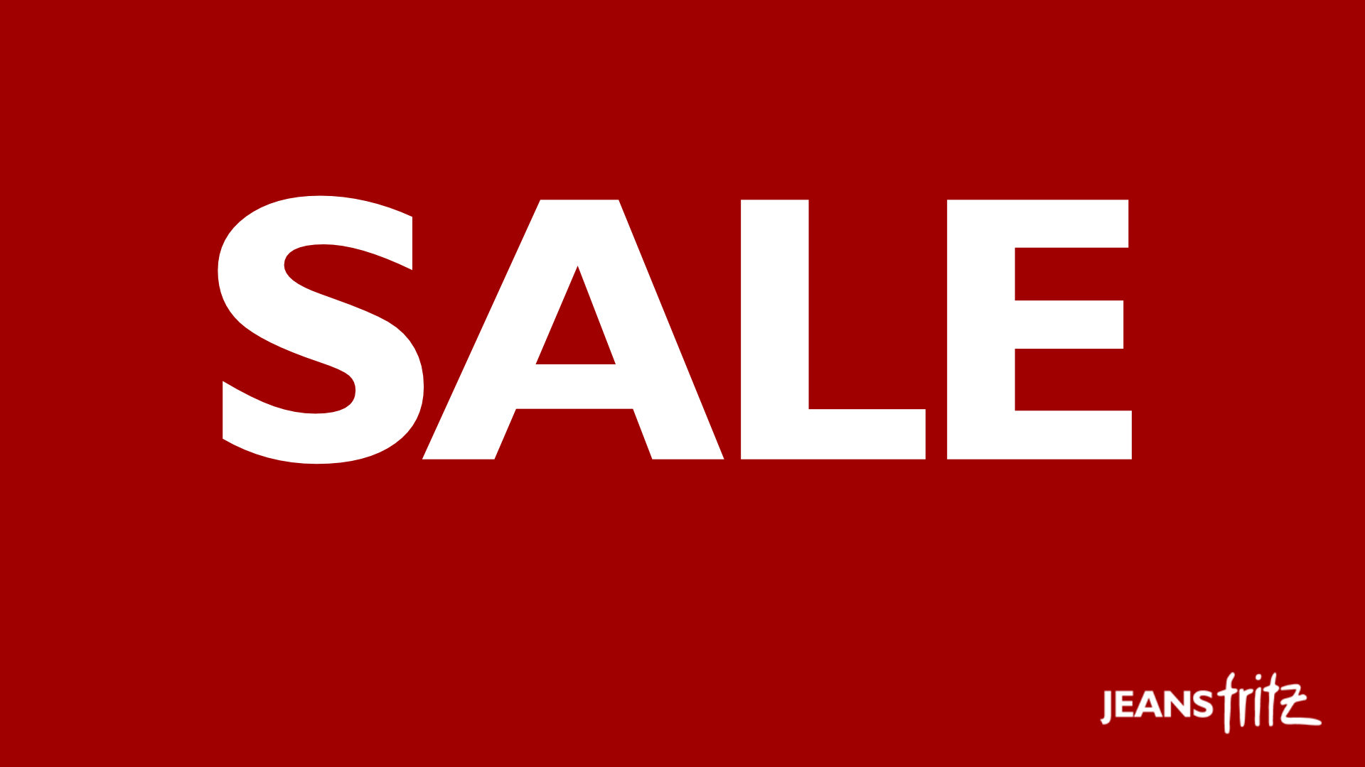 SUMMER SALE bei JEANS FRITZ