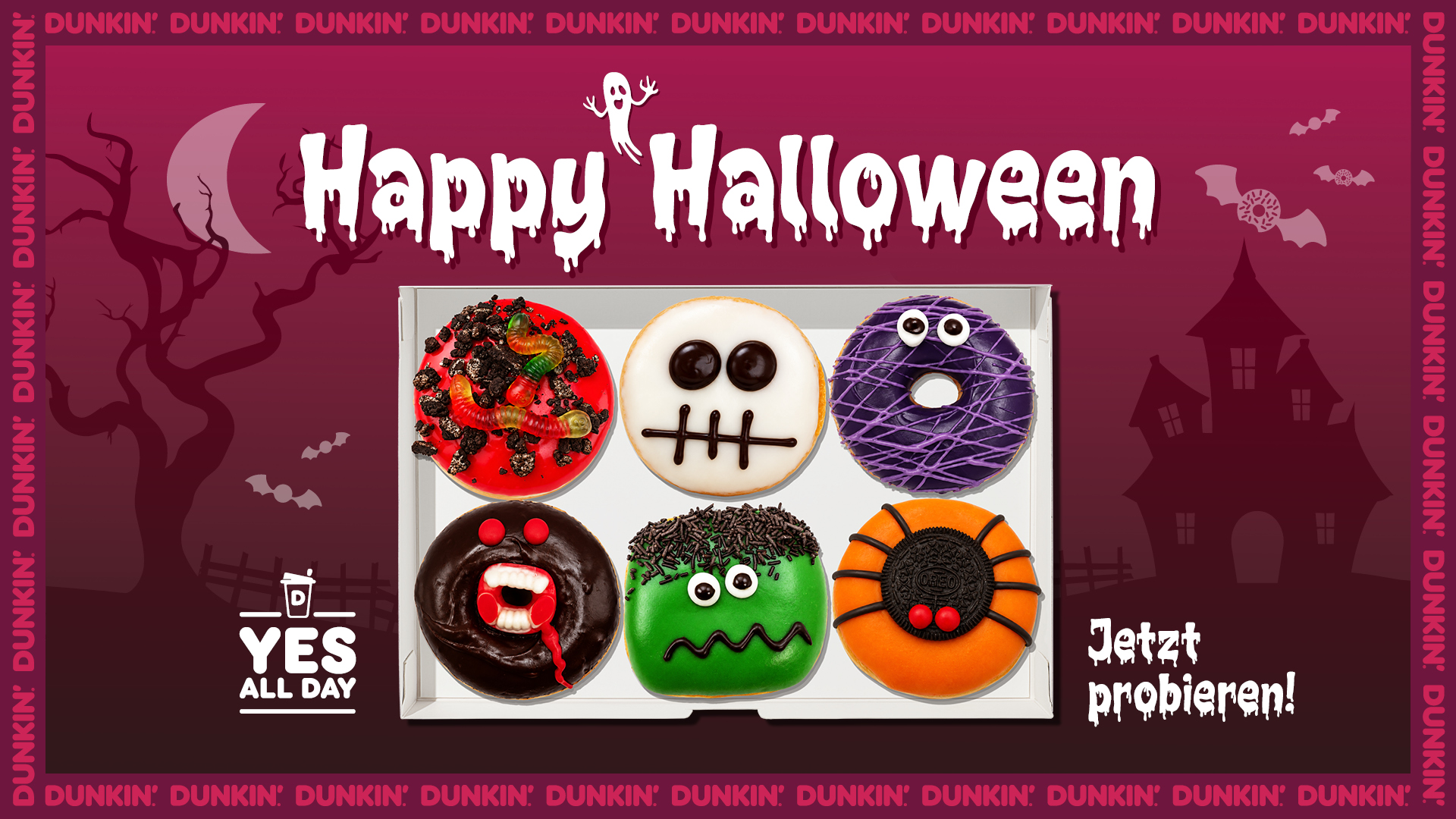 Happy Halloween bei Dunkin‘