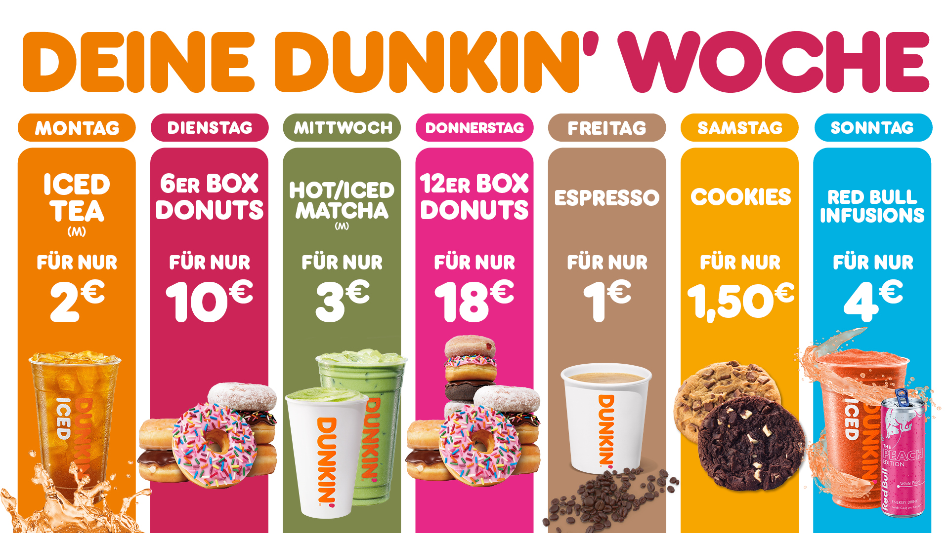 Deine Dunkin‘ Woche